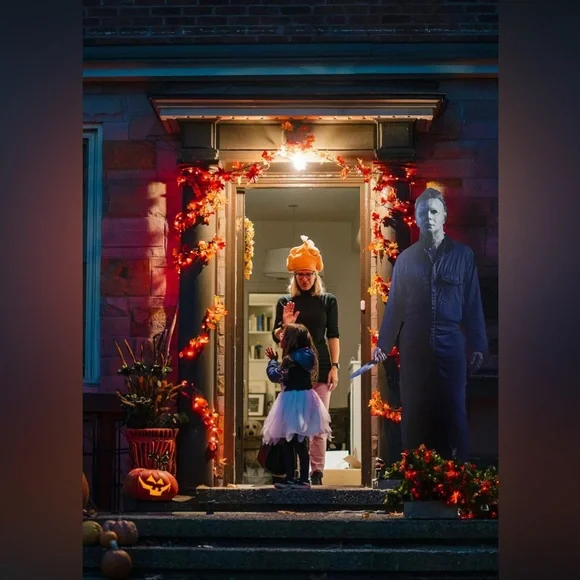 Michael Myers from Halloween Full Size Cardboard Cutout Standup Display Over 6ft - Picture 4 of 9